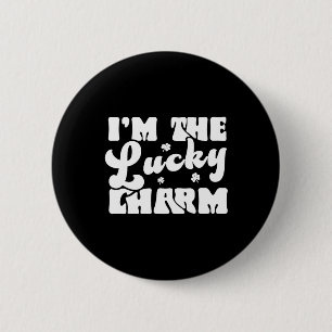Ich bin der Glücksbringer Lustiger Patricks-Tag Button