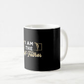 Ich bin der Golf Pater Golfer Player Funny Kaffeetasse (VorderseiteRechts)