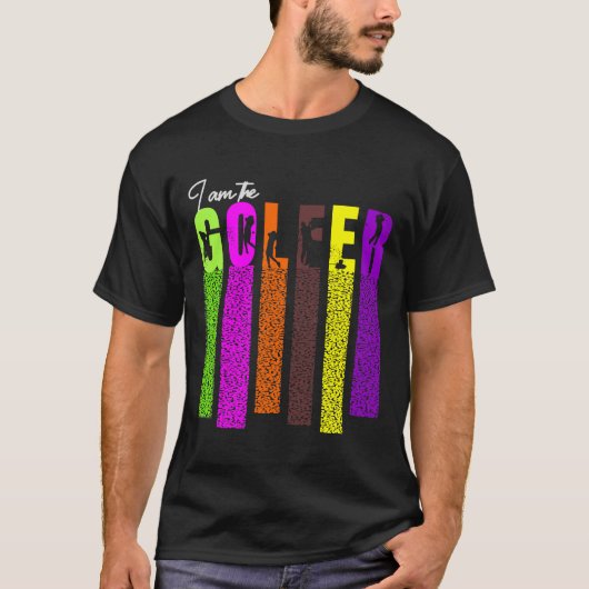 Ich bin der Golfer T-Shirt (Vorderseite)