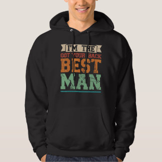 Ich bin der Got Back Trauzeuge Trauzeuge Hoodie