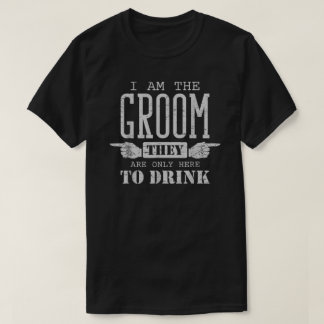 Ich bin der Gräuel nur trinken Hochzeit lustigen B T-Shirt