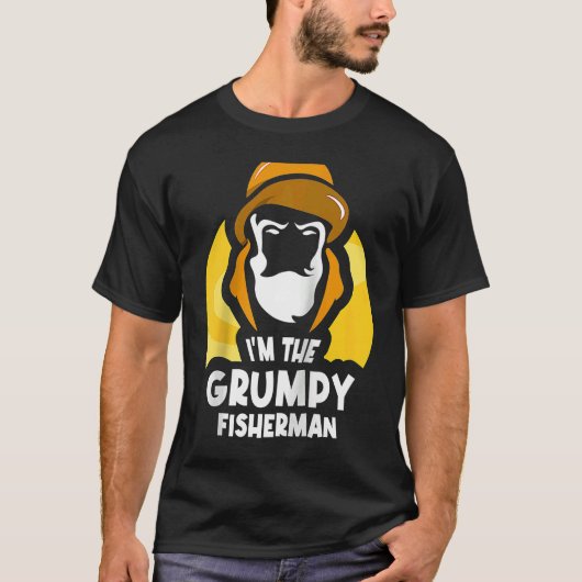 Ich bin der grausame Fischer, der Hobby-Fischfisch T-Shirt (Vorderseite)