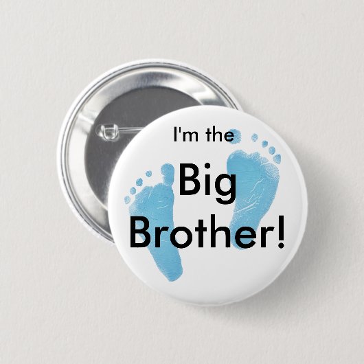 Ich bin der große Bruder Button (Vorne & Hinten)
