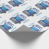 Ich bin der große Bruder Geschenkpapier (Ecke)