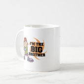 Ich bin der große Bruder Kaffeetasse (Vorderseite Links)