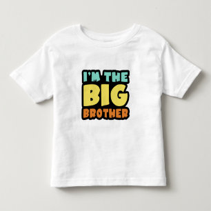 Ich bin der große Bruder Kleinkind T-shirt