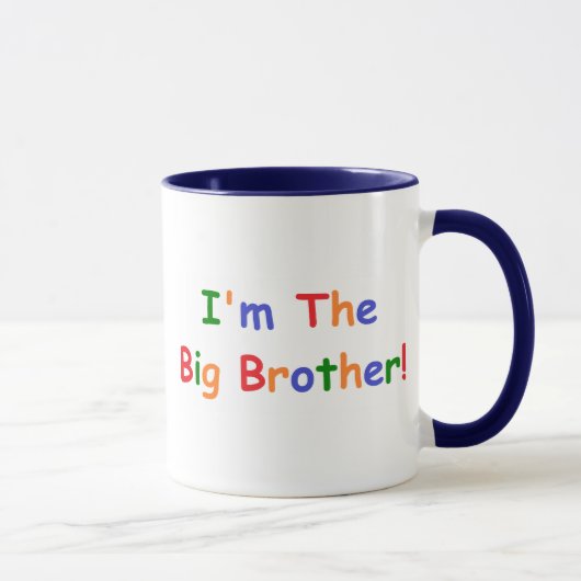 Ich bin der große Bruder Tasse (Rechts)