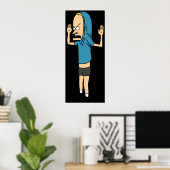 Ich bin der große Cornholio, den ich für meine Poster (Heimbüro)