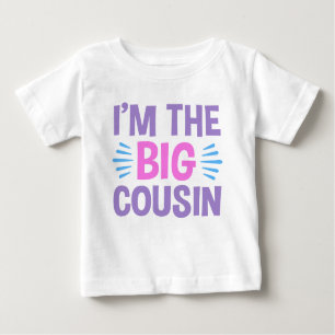 Ich bin der große Cousin Baby T-shirt