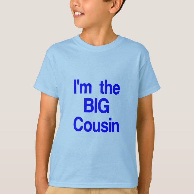 Ich bin der große Cousin-T - Shirt - Junge (Vorderseite)