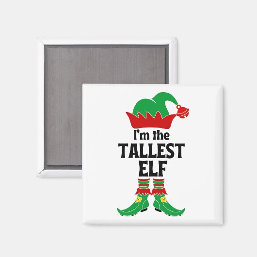 Ich bin der größte Elf Magnet (Vorderseite/Rückseite)