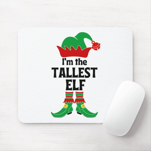 Ich bin der größte Elf Mousepad (Mit Mouse)