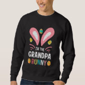 Ich bin der Großvater Bunny Funny Funny Opa Ostero Sweatshirt (Vorderseite)