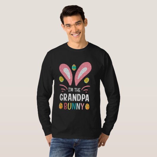 Ich bin der Großvater Bunny Funny Funny Opa Ostero T-Shirt (Vorne ganz)
