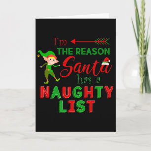 Ich bin der Grund, warum der Weihnachtsmann eine U Karte