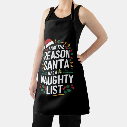Ich bin der Grund, warum der Weihnachtsmann eine u Schürze (InSitu)