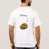 Ich bin der grundlegende T - Shirt der GEBOHRTEN (Rückseite)