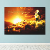 "Ich bin der gute Hirte. Leinwand (Insitu (Holzboden))