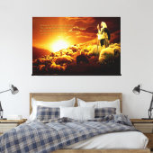 "Ich bin der gute Hirte. Leinwand (Insitu (Schlafzimmer))