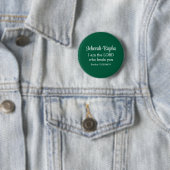 Ich bin der Herr, der dich heilt Verse Dunkelgrün Button (Beispiel)