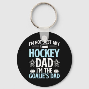 Ich bin der Hockey-Torwart-Vater eines Eishockey-T Schlüsselanhänger