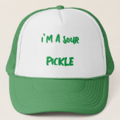 ICH BIN DER HUT DES PICKLE-TRUCKERS TRUCKERKAPPE (Vorderseite)