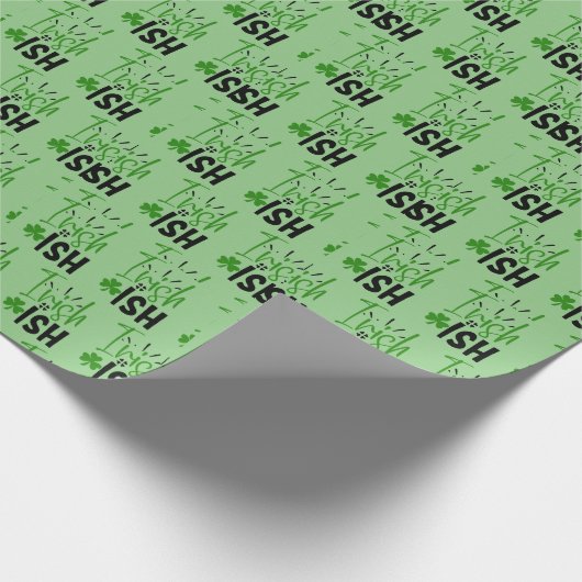 Ich bin der irische St. Patrick's Day Geschenkpapier (Ecke)