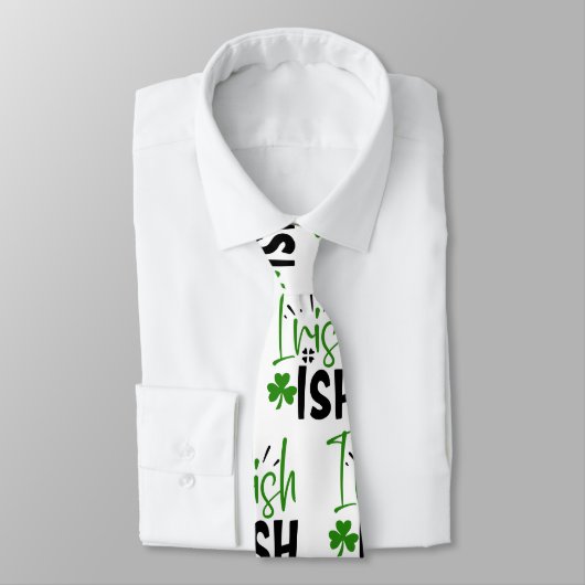 Ich bin der irische St. Patrick's Day Krawatte (Gebunden)