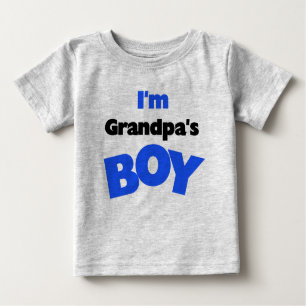 Ich bin der Junge des Großvaters Baby T-shirt