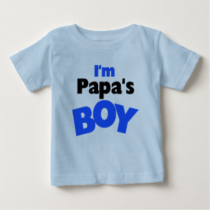 Ich bin der Junge des Papas Baby T-shirt