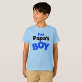 Ich bin der Junge des Papas T-Shirt (Vorne ganz)