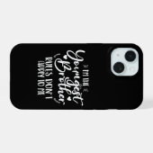 Ich bin der jüngste Bruder Sarcastic Bruder Cool iPhone 15 Hülle (Rückseite (Horizontal))
