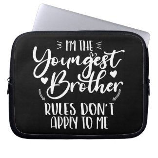 Ich bin der jüngste Bruder Sarcastic Bruder Cool Laptopschutzhülle