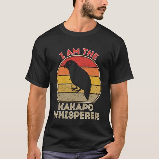 Ich bin der Kakapo Whisperer T-Shirt (Vorderseite)