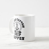 Ich bin der Kapitän, den ich anstelle, dass das Sc Kaffeetasse (Vorderseite Links)