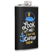 Ich bin der Kapitän, der jetzt Captain Gift bootet Flachmann (Rechts)