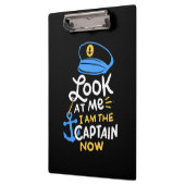 Ich bin der Kapitän, der jetzt Captain Gift bootet Klemmbrett (Links)