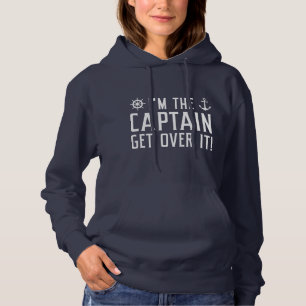 Ich bin der Kapitän, finde dich damit ab Hoodie