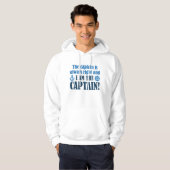 Ich bin der Kapitän Hoodie (Vorne ganz)