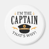 Ich bin der Kapitän Magnet (Vorne)