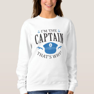 Ich bin der Kapitän Sweatshirt