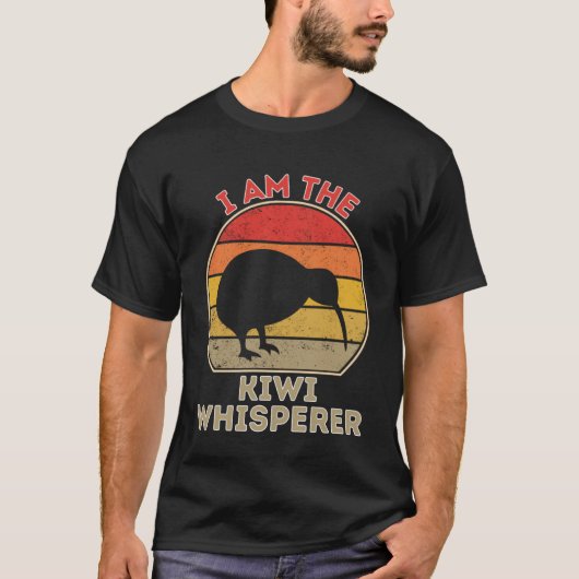 Ich bin der Kiwi Whisperer T-Shirt (Vorderseite)