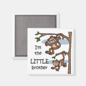 Ich bin der kleine Bruder-Magnet Magnet (Vorderseite/Rückseite)