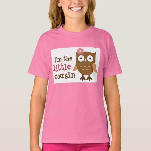 Ich bin der kleine Cousin - Mod Owl Girl T - Shirt (Vorderseite)