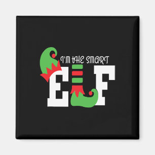 Ich bin der kluge Elf Matching Family Weihnachtslu Magnet