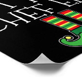 Ich bin der Koch Elf Matching Family Group Weihnac Poster (Ecke)