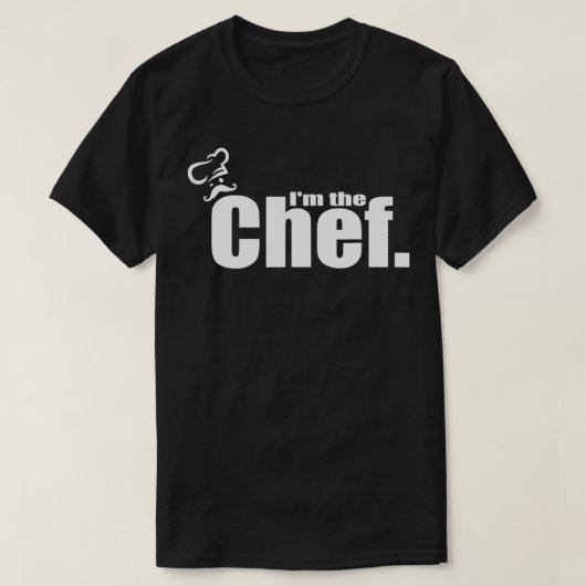 Ich bin der Koch Funny Cook Koch Kochen Koch Koch T-Shirt (Design vorne)