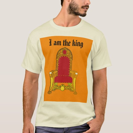 Ich bin der König T-Shirt (Vorderseite)