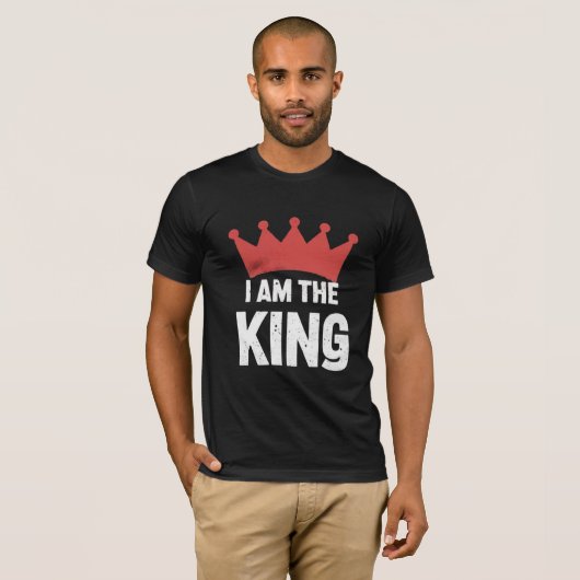 Ich bin der König T-Shirt (Vorne ganz)