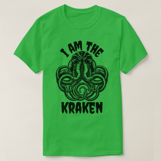 Ich bin der kraken 2 T-Shirt (Design vorne)